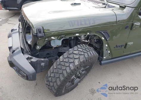 2021 Jeep Wrangler Unlimited Willys 4X4 from USA, damaged, VIN 1C4HJXDN3MW739882